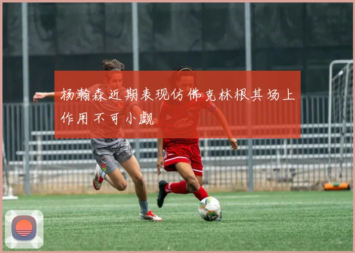 杨瀚森近期表现仿佛克林根其场上作用不可小觑
